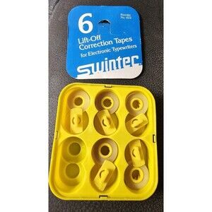 Swintec 5 Lift Off Correction Tape Spools #422 Brother Electronic Typewriters
